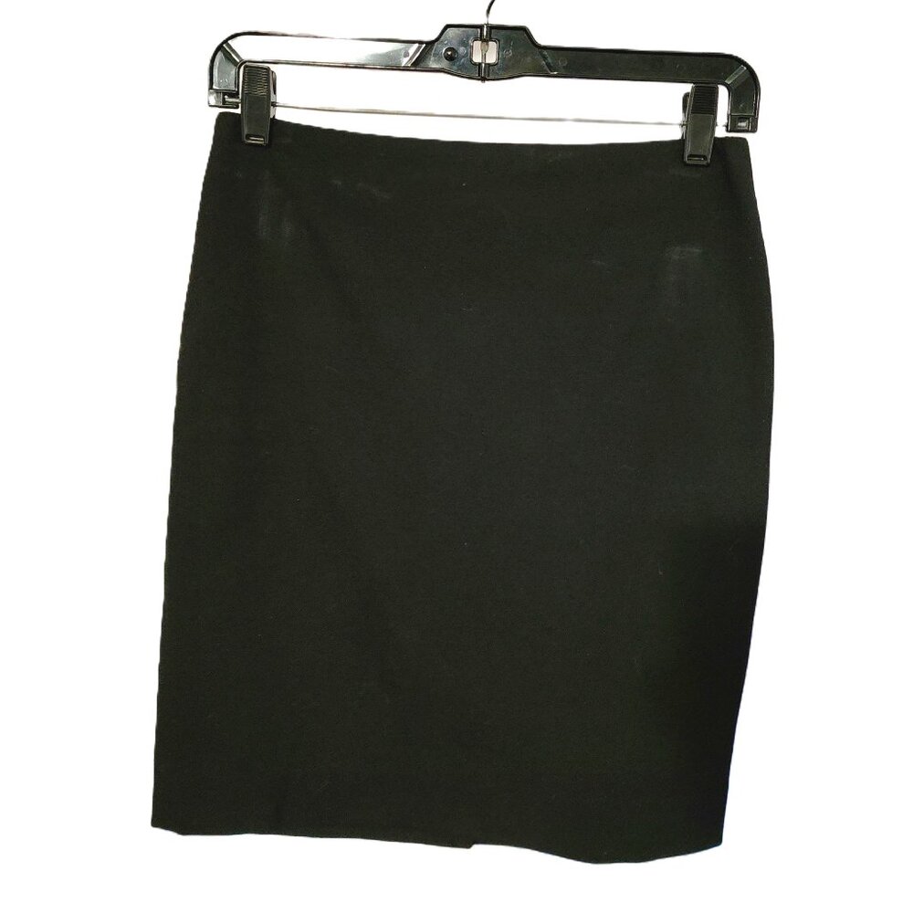 Banana Republic Women’s Black Pencil Suiting Skirt Size 0 Excellent